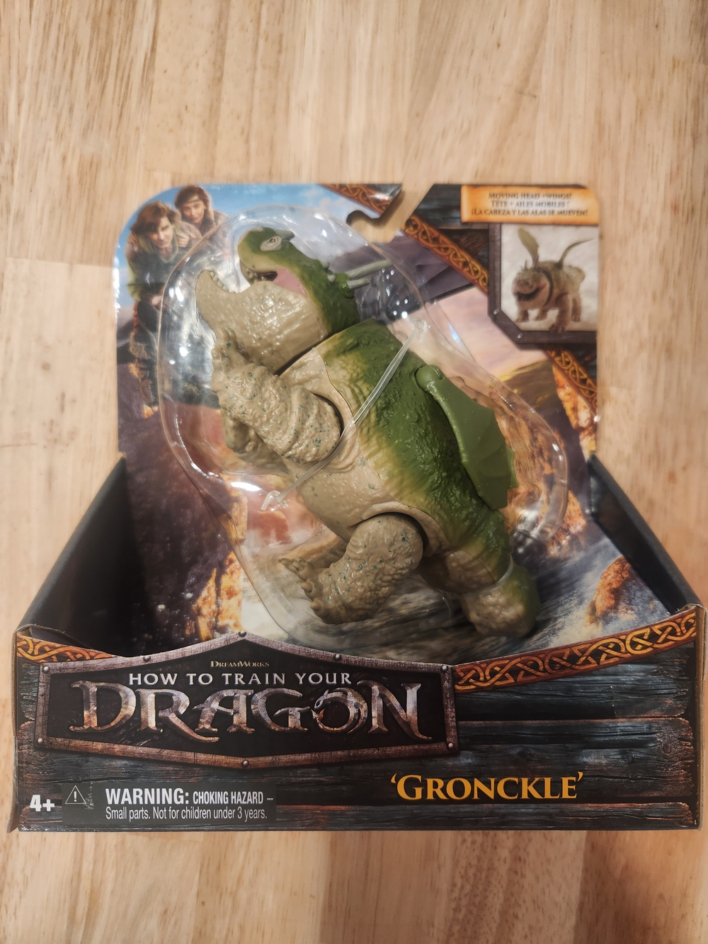 DreamWorks How to Train Your Dragon Gronckle Figure - Green